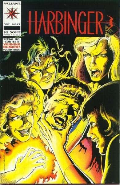 Harbinger (1992 series) #23, VF+ (Stock photo)