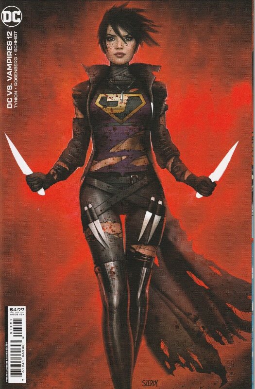 DC VS Vampires # 12 of 12 Variant Cover NM DC 2022 [M8]