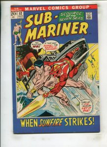 SUB-MARINER #52 (6.5) SUNFIRE!! 1972