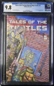 Tales of the Teenage Mutant Ninja Turtles #4 1988 CGC 9.8 1st app Rat King
