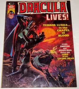 Dracula Lives #6 Bronze Age Horror Magazine Marvel Comics / 002