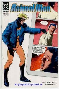 ANIMAL MAN #19, NM, Science, Bolland, Grant Morrison, 1988, more in store