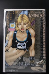 Brian Pulido's Unholy #0 Wrap Variant (2004)