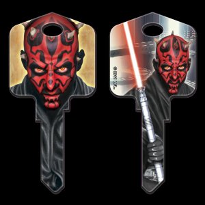 Star Wars Key Blanks (Kwikset-KW, Darth Maul)