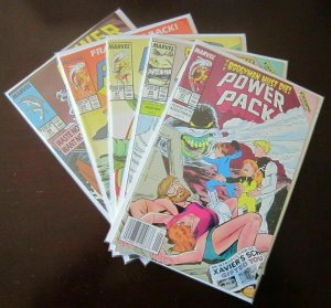 Power Pack comic lot from #1-58 + more 45 different books avg 7.0 (1984-90)