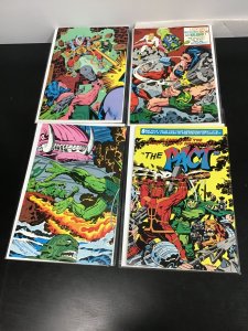 4PC NEW GODS LOT (9.0) #1-4, KIRBY!! 1984