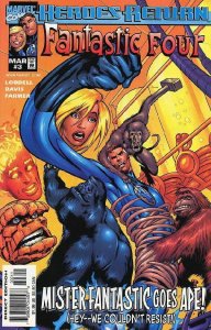 Fantastic Four #3 Volume 3 Marvel Comics March Mar 1998 (VFNM)