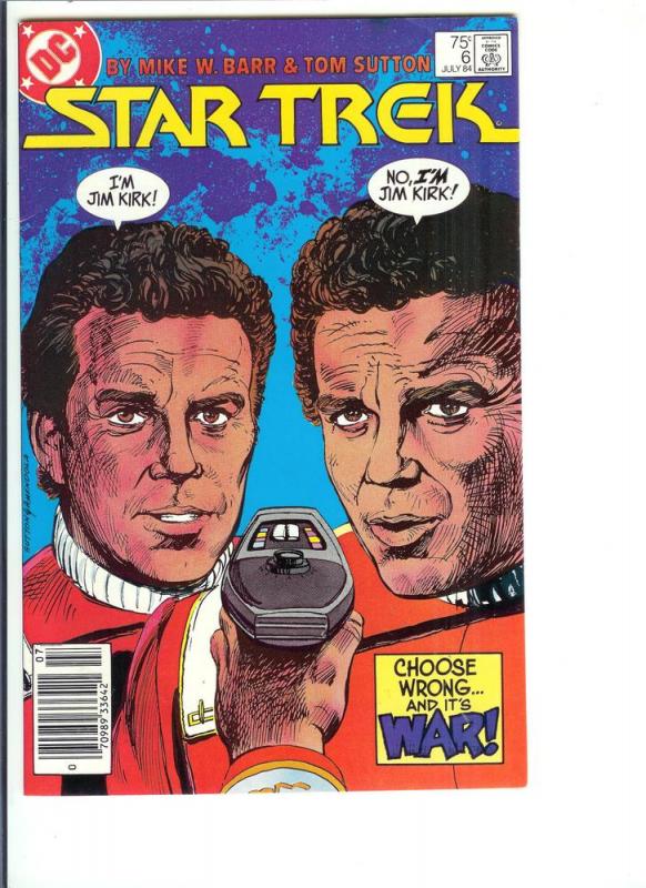 Star Trek #6 - Copper Age - July, 1984 (VF/NM)