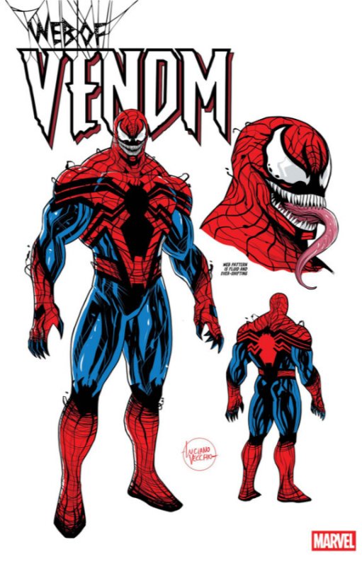WEB OF VENOM #1 ? 1:10 LUCIANO VECCHIO DESIGN VARIANT