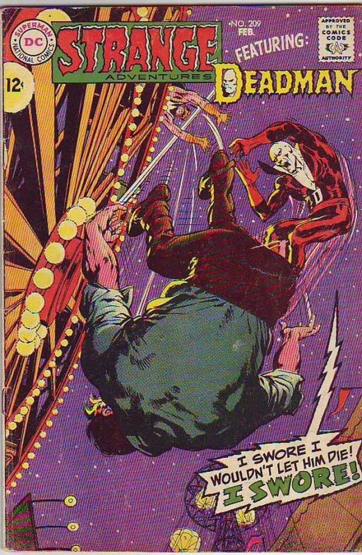 Strange Adventures #209 (Feb-68) VF High-Grade Deadman