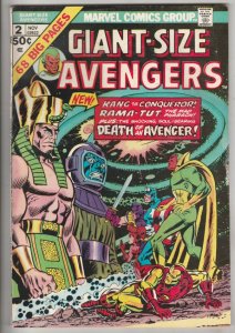 Giant-Size Avengers #2 (Nov-74) VF High-Grade The Avengers