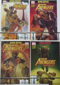 THE NEW AVENGERS REUNION (Marvel,2009) #1-4 VF-NM COMPLETE! Hawkeye/Mockingbird