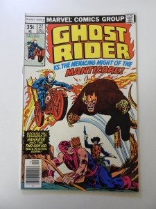 Ghost Rider #27 (1977) VF condition