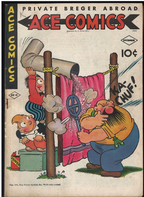 Ace Comics #81 (David McKay Publications, 1943) FN-