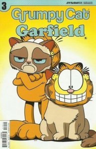 GRUMPY CAT GARFIELD #1 -3 COMPLETE SERIES OF 24 COVERS INCLUDING SIGNED COVER.