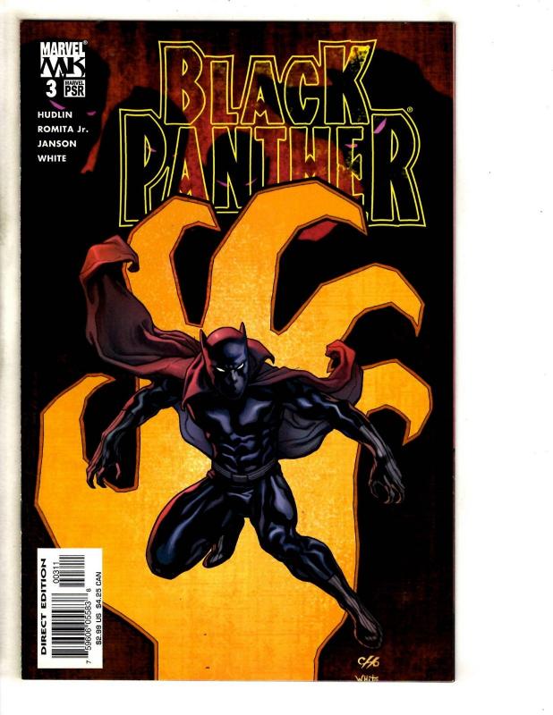 Black Panther #3 NM- Marvel Knights Comic Book 1st Print Avengers Hulk Thor CR45