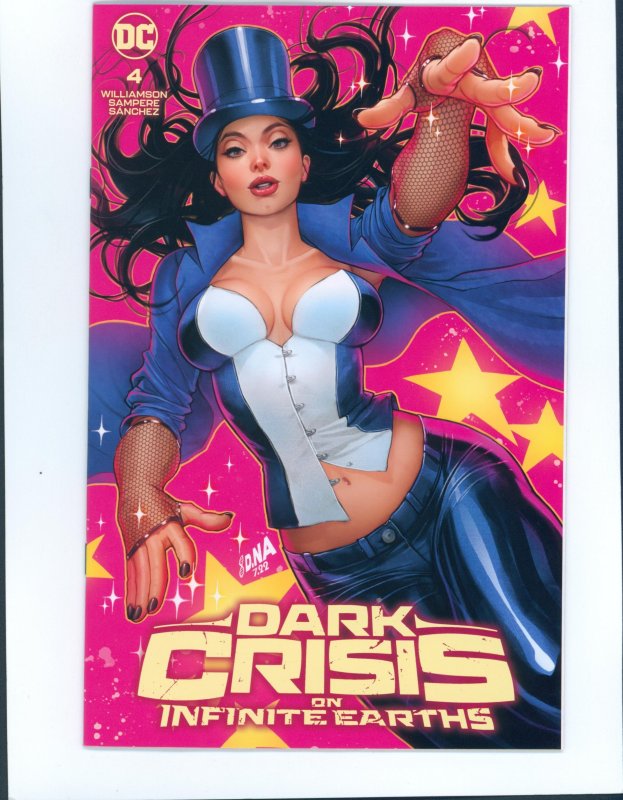 Dark Crisis on Infinite Earths #4 DNA retailer exclusive Zatanna Variant SRP $15