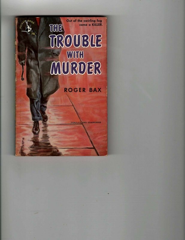 3 Books The Trouble With Murder Roughly Speaking Harlem Globetrotters JK17