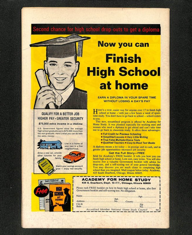 Daredevil #54 1st Appearance Second Mister Fear!