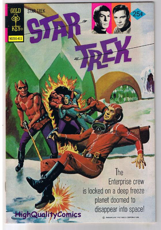 STAR TREK #27, NM-, Ice Journey, Kirk, Spock, Gold Key, 1967, more in store