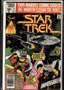 Star Trek #6 Newsstand Edition (1980) Star Trek