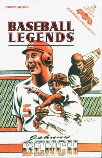 Baseball Legends #16 VF ; Revolutionary | Johnny Bench | Comic Books -  Modern Age, Sports