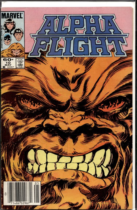 Alpha Flight #10 (1984) Alpha Flight