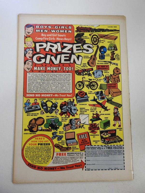 Adventures Into the Unknown #111 (1959) GD+ Condition see desc