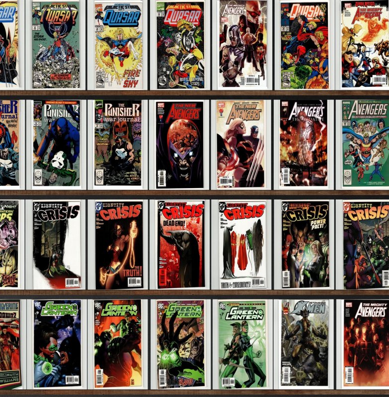 Huge Lot 140+ Comics with New Avengers, Green Lantern Corps & More!
