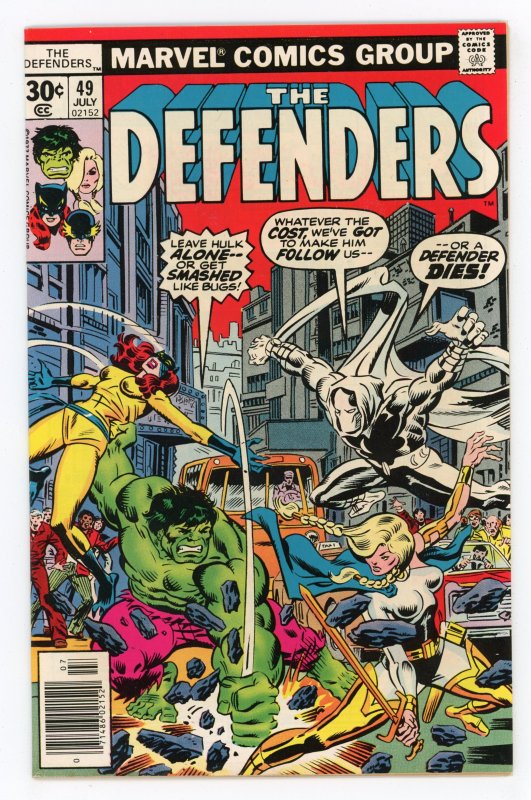 Defenders #49 (1972 v1) Keith Giffen Moon Knight 1st Zodiac NM/NM-