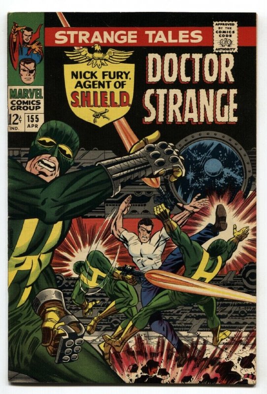 STRANGE TALES #155 comic book  DOCTOR STRANGE/NICK FURY-STERANKO VF/NM