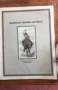 Sagebrush, saddles and spurs, Hamilton TEICHERT,52p