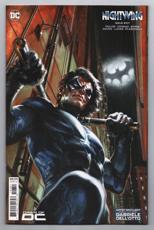 Nightwing #107 Cvr D Gabrielle Dell’Otto Variant (DC, 2023) NM