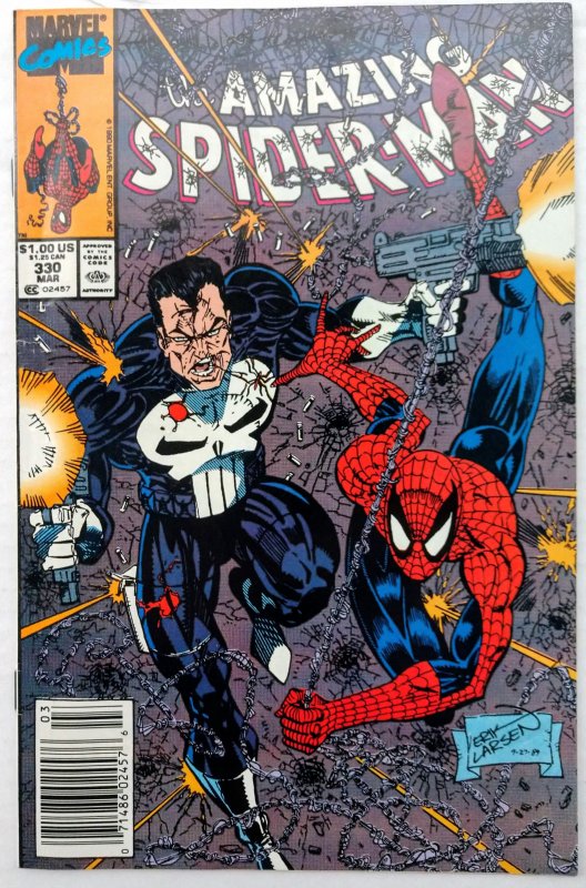 The Amazing Spider-Man #330 NEWSSTAND (VF)(1990)