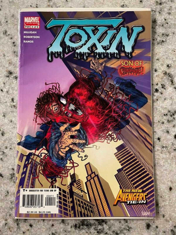 TOXIN # 4 NM 1st Print Marvel Comic Book Spider-Man Goblin Venom Carnage J599 