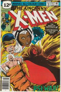 X-Men British Variant #117 (Jan-79) NM- High-Grade X-Men