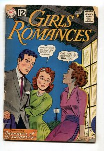 Girls' Romances #83 1962- DC romance comic book- G/VG glue