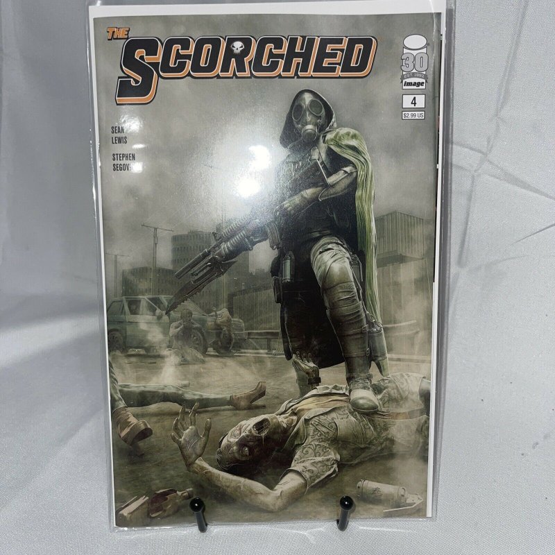 SPAWN SCORCHED #4 COVER A BARENDS 1/27 2022 NM 