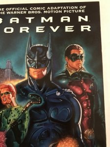 Batman Forever #1 : DC 1995 NM; Official Movie Adaptation, Riddler, Two-Face