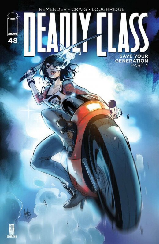 Deadly Class (2014) #48 VF/NM Mirka Andolfo Variant Image Comics