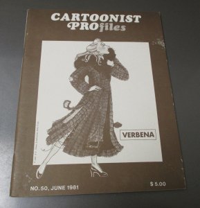 1981 CARTOONIST PROFILES #50 FVF Verbena