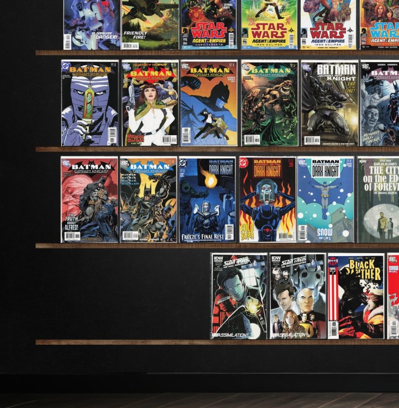 Huge Lot 140+ Comics with Batman: Gotham Knights, Aquaman, Star Wars & More!