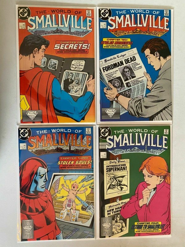 The World of Smallvlle set #1-4 6.0 FN (1988) 