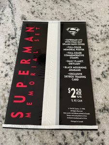 Superman # 75 NM Sealed DC Comic Book Death Of Superman Polybag Batman Atom CM20