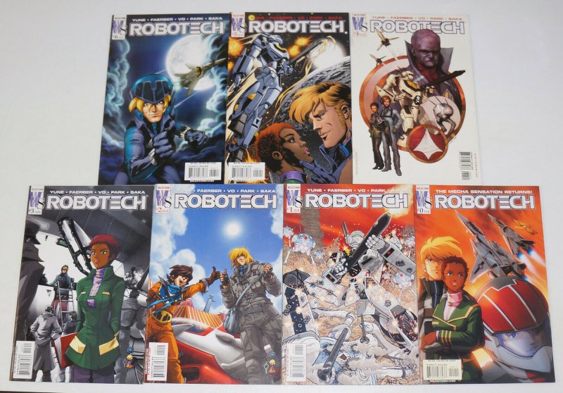 Robotech #0 & 1-6 VF/NM complete series - variant covers - wildstorm comics set