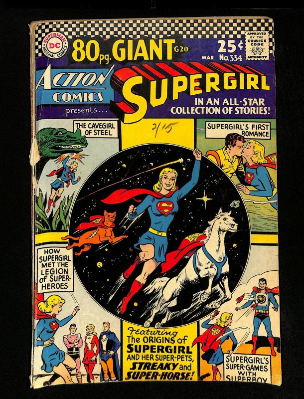 Action Comics #334 80 Page Giant! Superman!