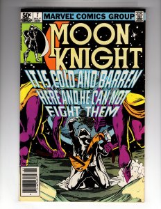 Moon Knight #7 (1981) VF+ Original Series ~ Bronze Marvel    / AO2
