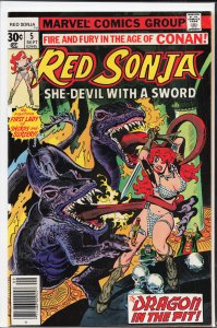 Red Sonja #5 (1977) Red Sonja