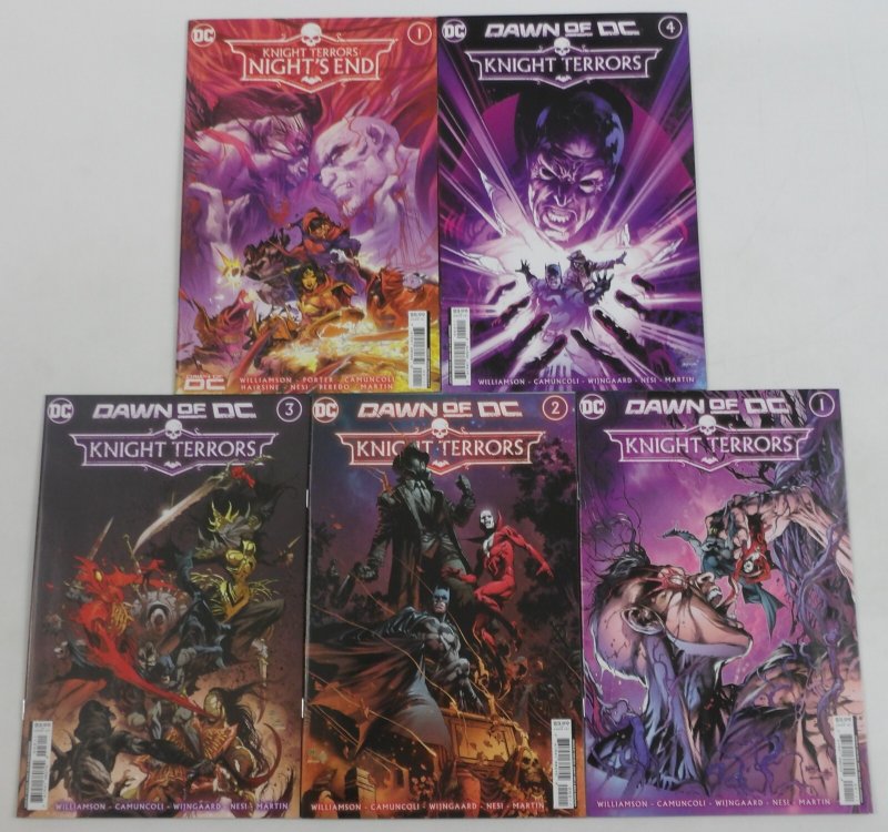 Knight Terrors #1-4 VF/NM complete series + Night's End - Dawn of  ; DC (AC66)