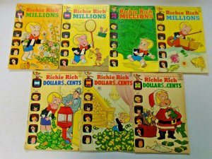 Harvey Richie Rich Giant Size Comic Lot 13 Different 4.0 VG